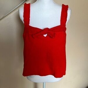 Madewell textured tank top